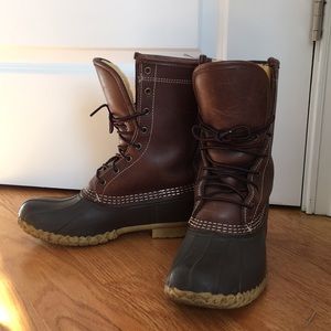 Original LL Bean Boot, Shearling lined